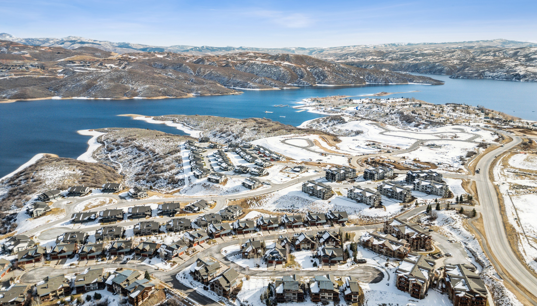 burbigde project drone shot